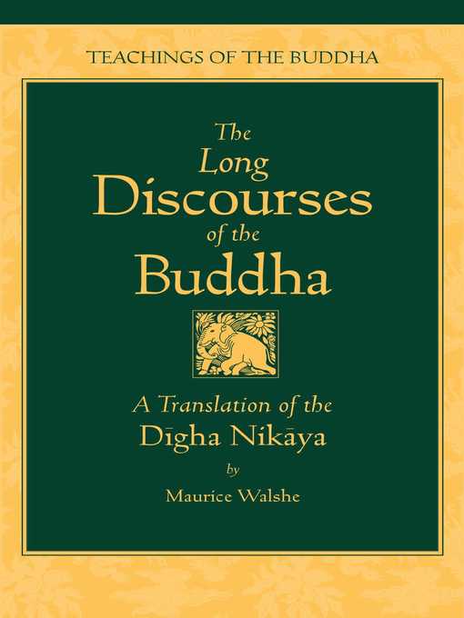 Title details for The Long Discourses of the Buddha by Maurice Walshe - Available